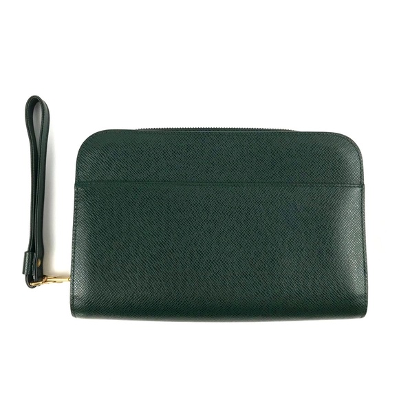 {Louis Vuitton} Epicea Taiga Leather Baikal Bag - Picture 5 of 8